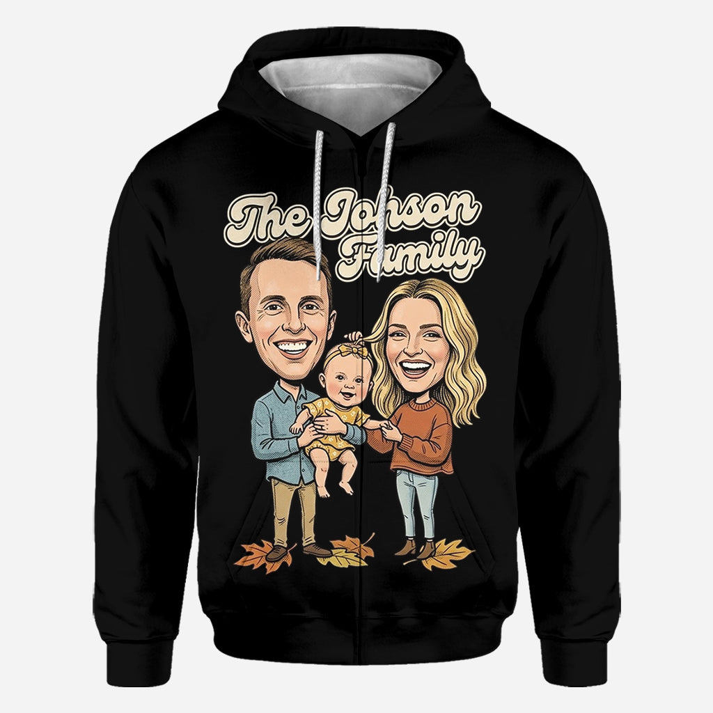 Father Gift, Family Matching Shirt - Personalized Father All Over Shirt