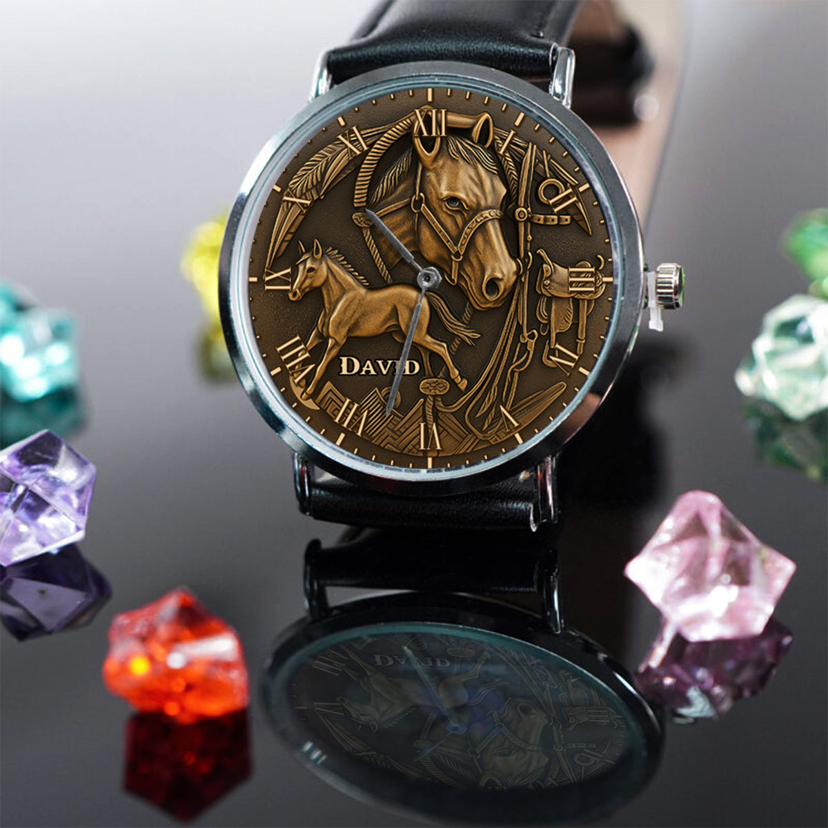 Timeless Equine - Personalized Horse Hand Watch