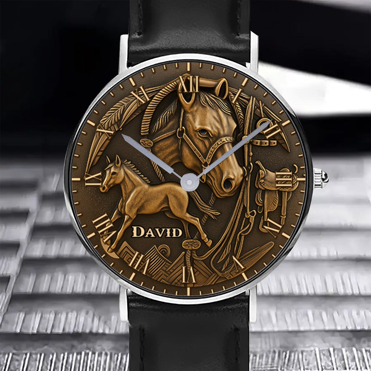 Timeless Equine - Personalized Horse Hand Watch