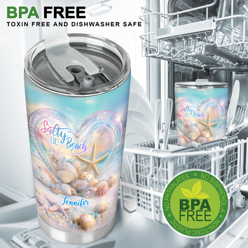 Salty Lil Beach - Personalized Sea Lover Tumbler