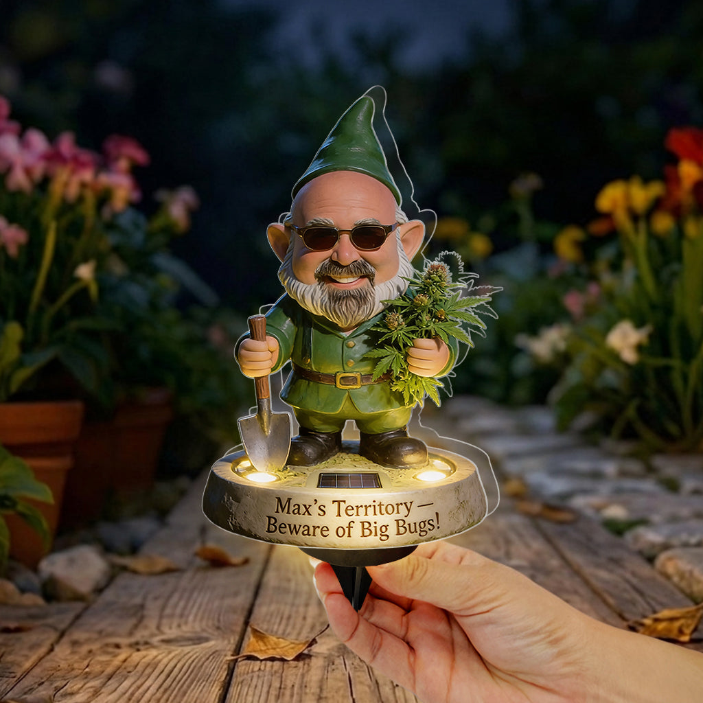 Mein Territorium Raus - Personalisierte Weed Solar Acryllicht
