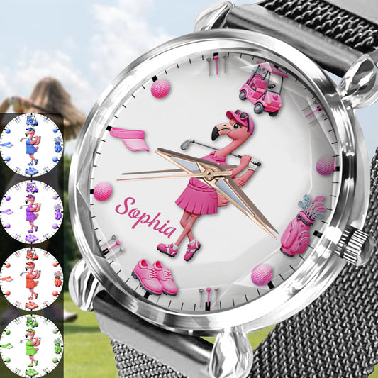 Zeit für Golf – Personalisierte Golf-Damenuhr