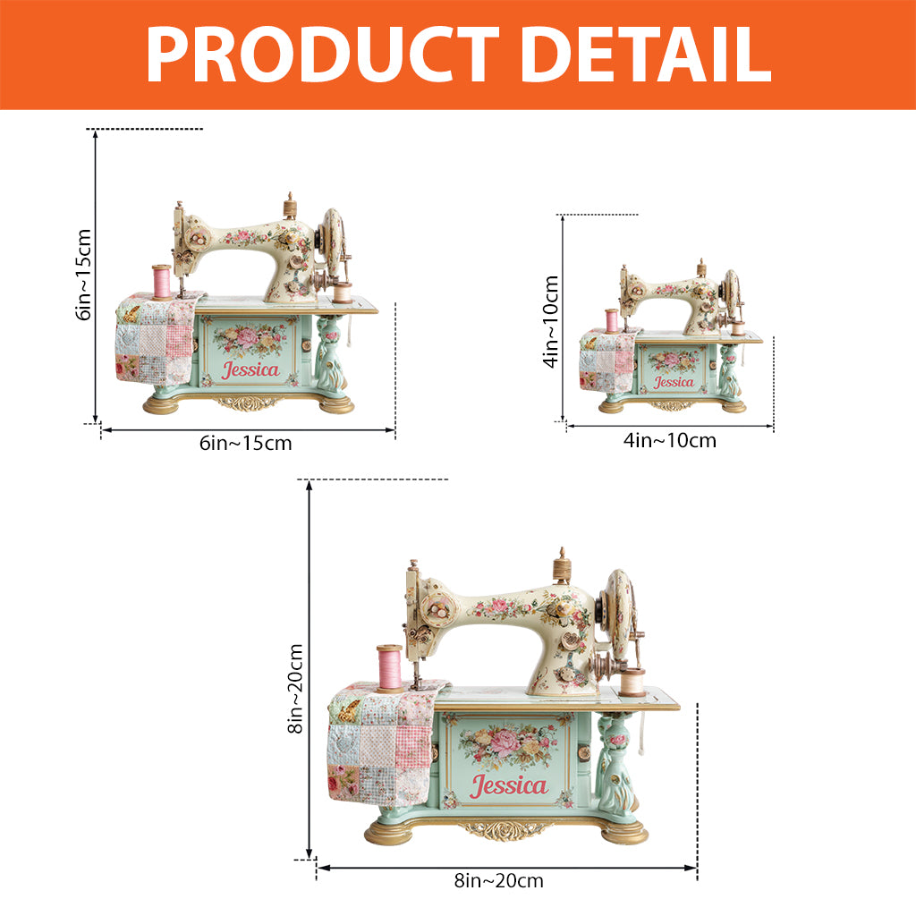 Sewing Makes Me Happy - Personalized Sewing Custom Shaped Acrylic Plaque