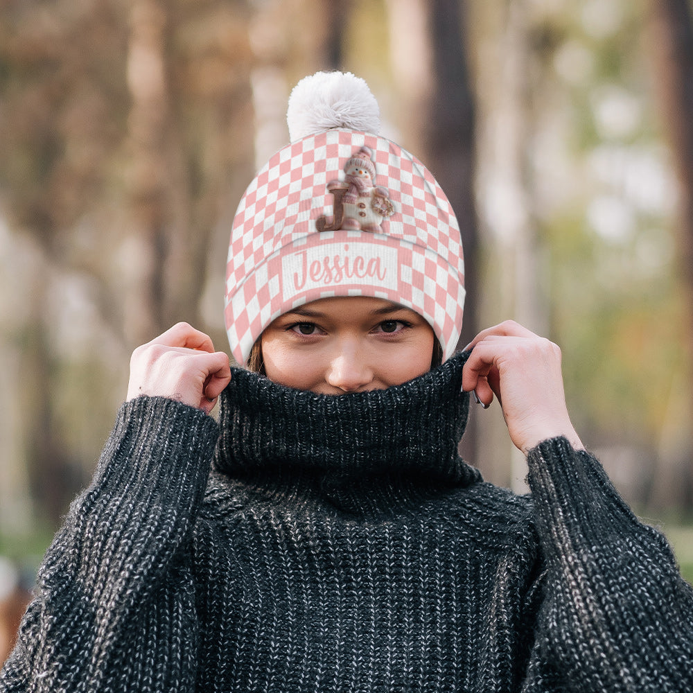Christmas Time - Personalized Christmas Beanie Hat
