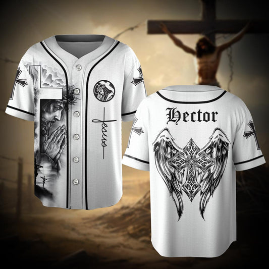 Love Jesus - Personalized Christian Baseball Jersey