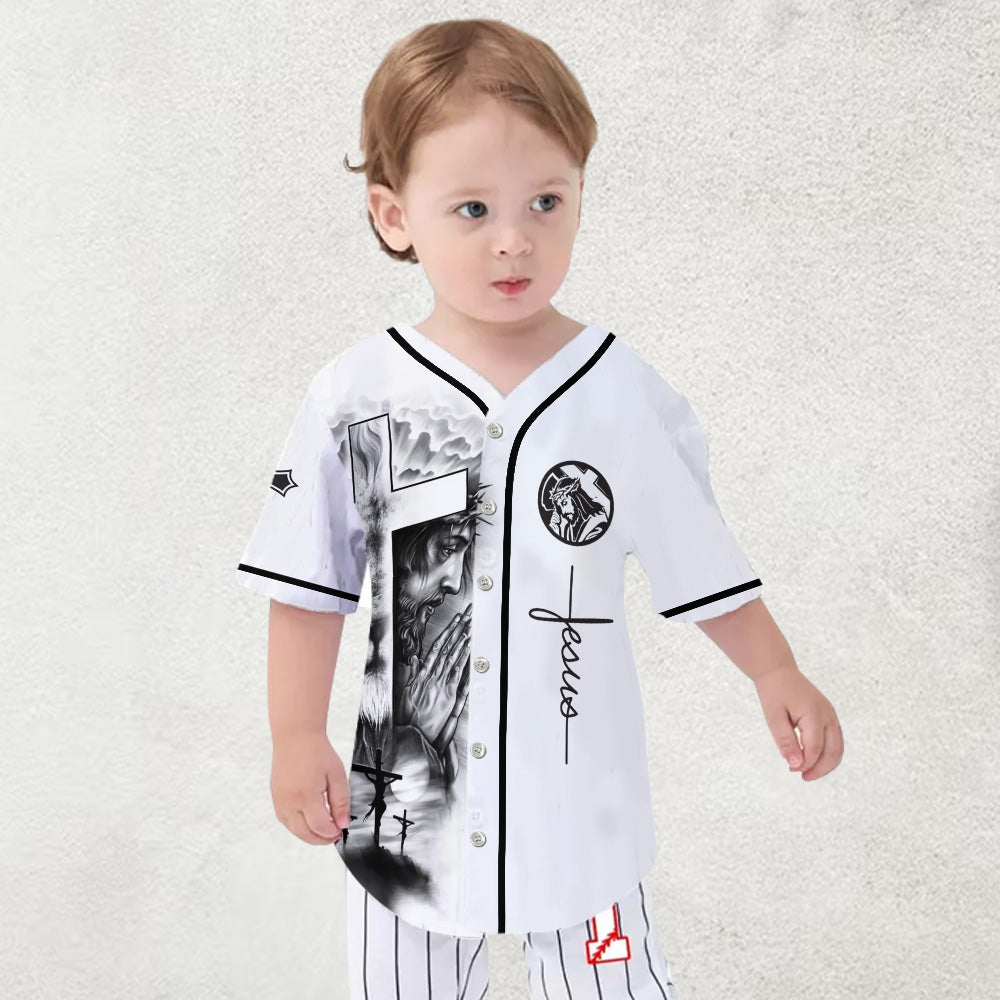 Liebe Jesus – Personalisiertes christliches Baseballtrikot