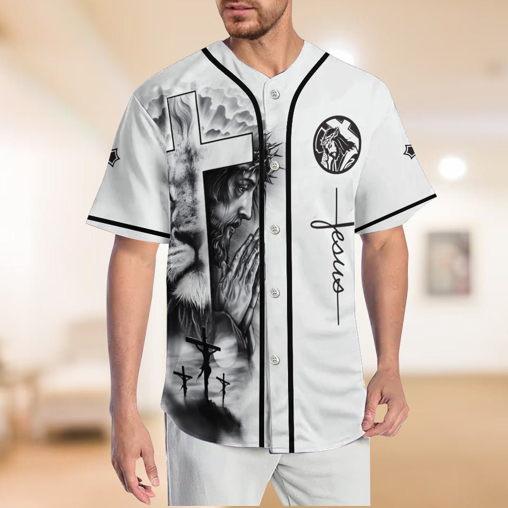 Liebe Jesus – Personalisiertes christliches Baseballtrikot
