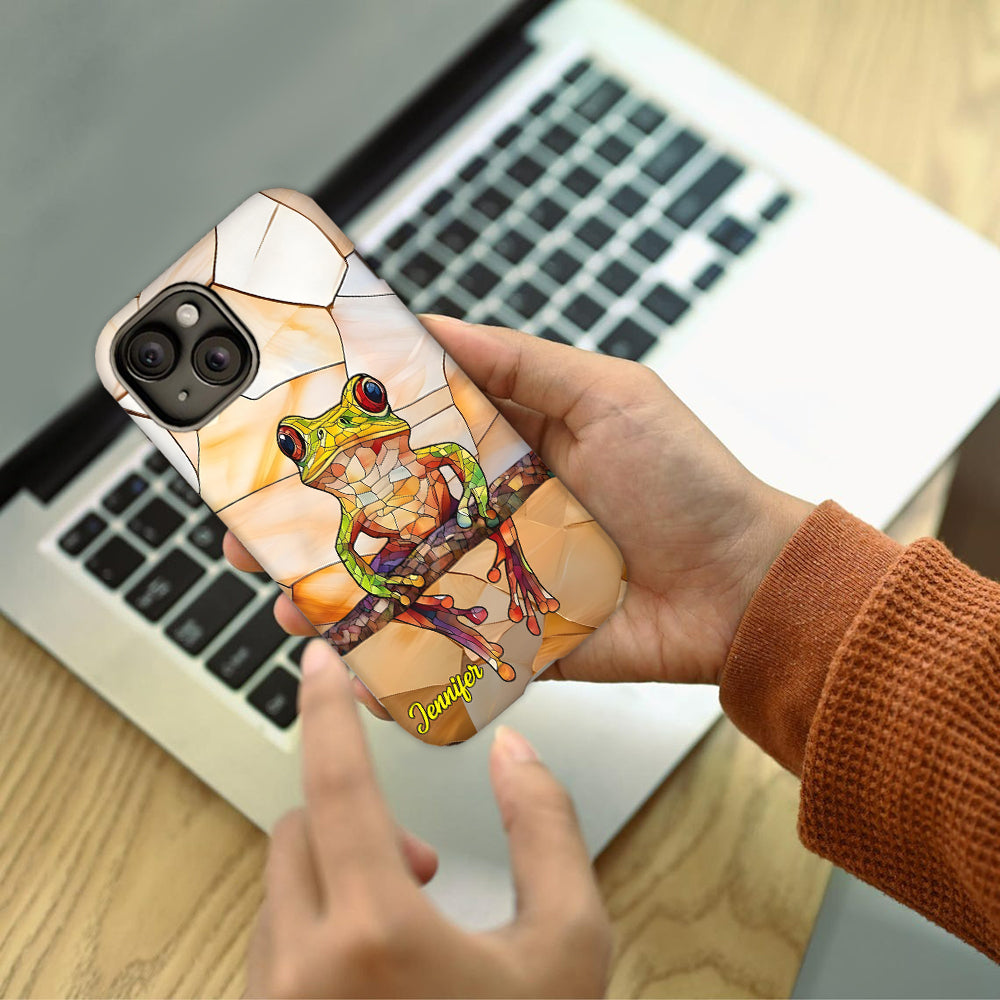 Frogs Light - Gift For Frog Lovers - Personalized Frog Full Print Phone Case