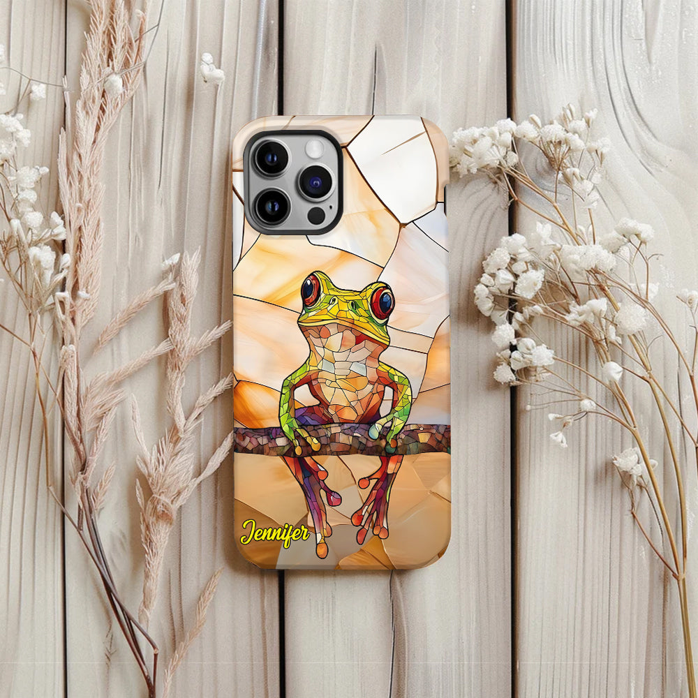 Frogs Light - Gift For Frog Lovers - Personalized Frog Full Print Phone Case