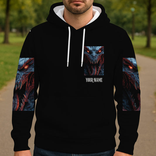 Gruseliges Monster - Personalisiertes Halloween-Shirt