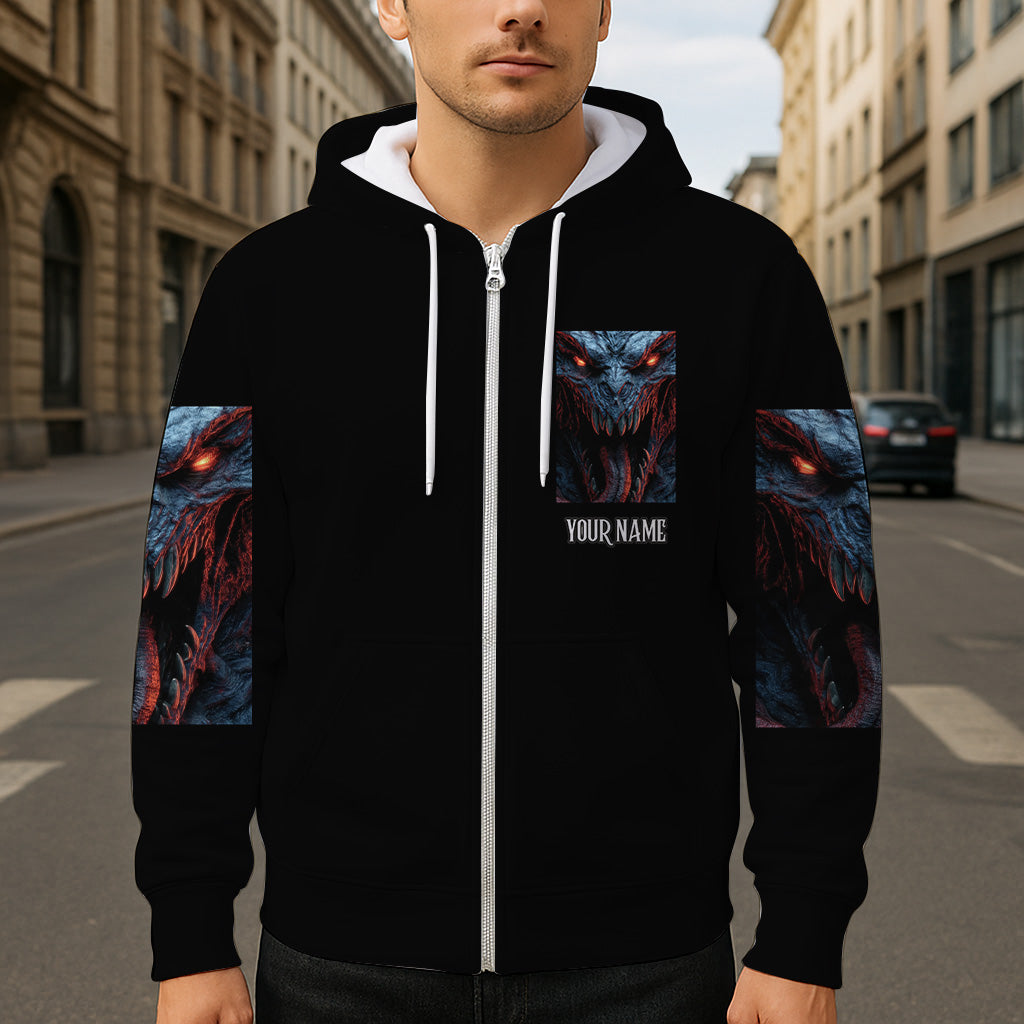 Scary Monster - Personalized Halloween All Over Shirt