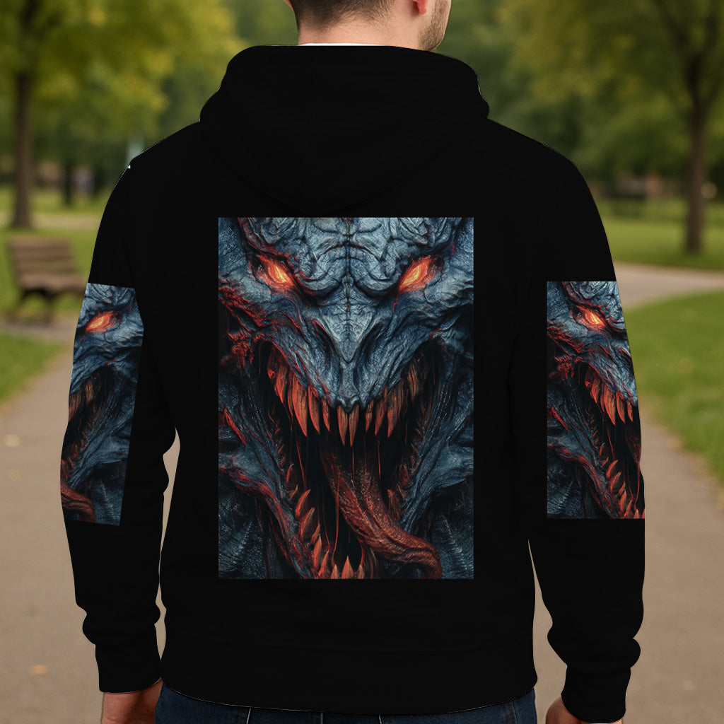 Gruseliges Monster - Personalisiertes Halloween-Shirt