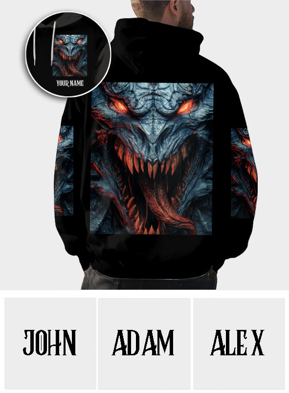 Gruseliges Monster - Personalisiertes Halloween-Shirt