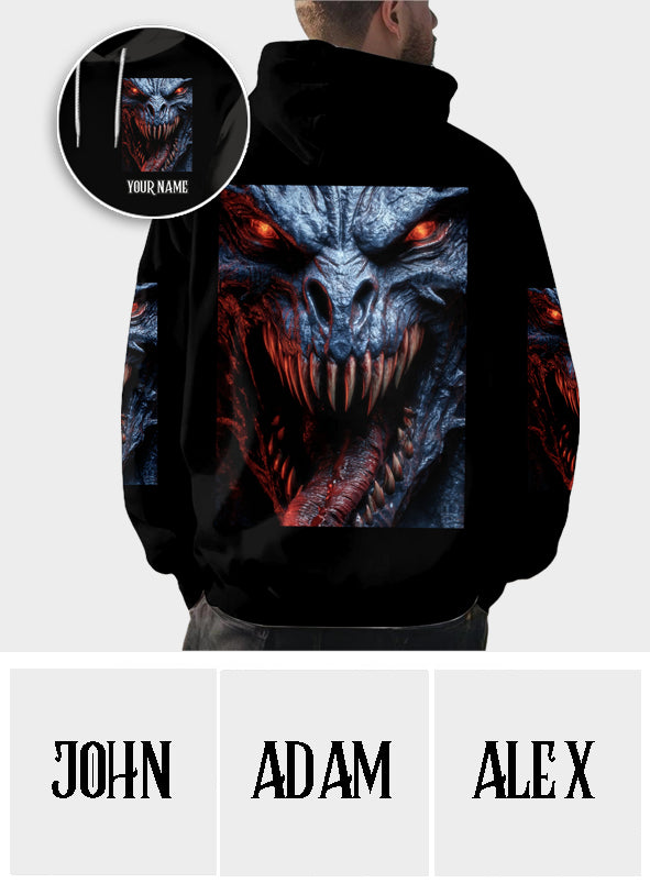 Gruseliges Monster - Personalisiertes Halloween-Shirt