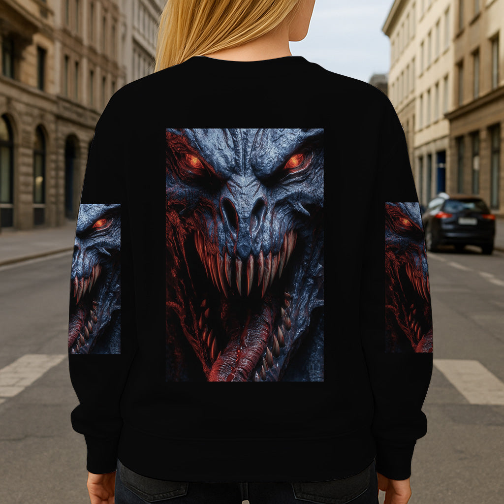 Gruseliges Monster - Personalisiertes Halloween-Shirt