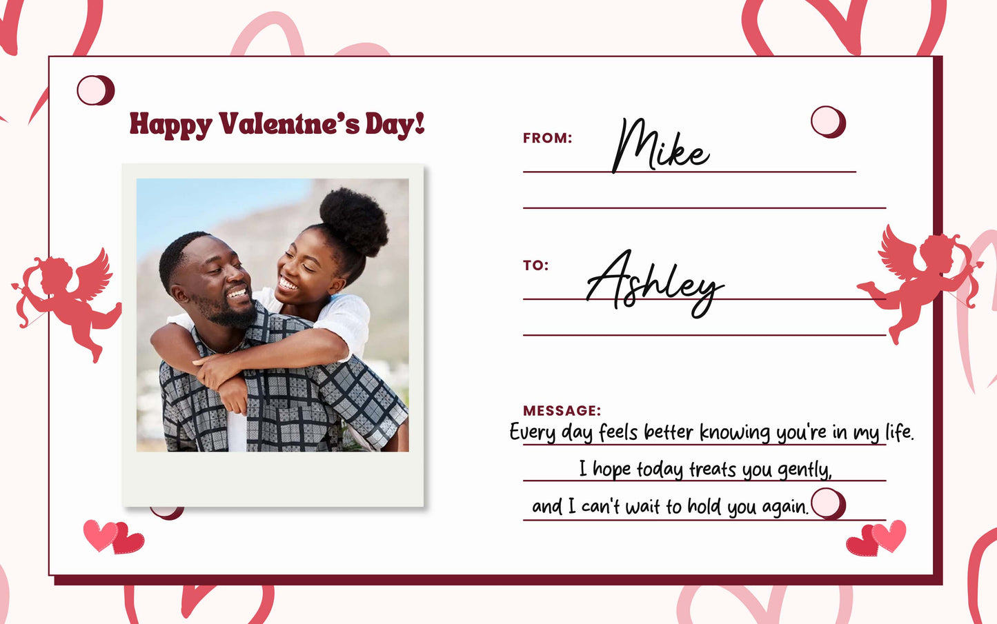 Geschenkkarte für Paare – Personalisierte digitale Geschenkkarte