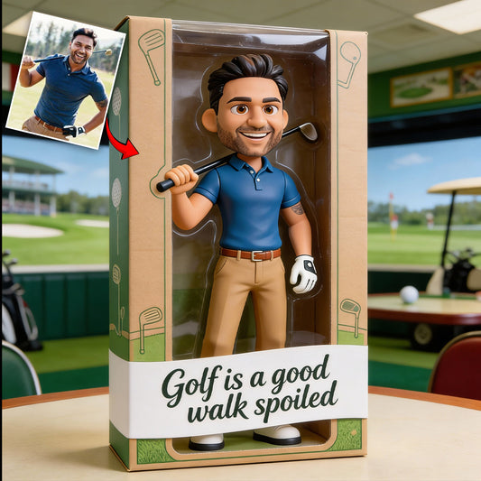 Liebe Golf – Personalisierte Golf-Acrylplakette in individueller Form