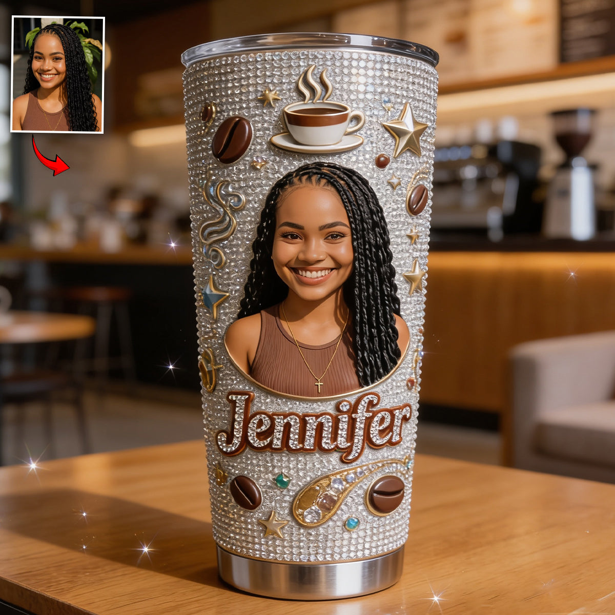 Personalisierter Kaffeebecher - Ihr Foto