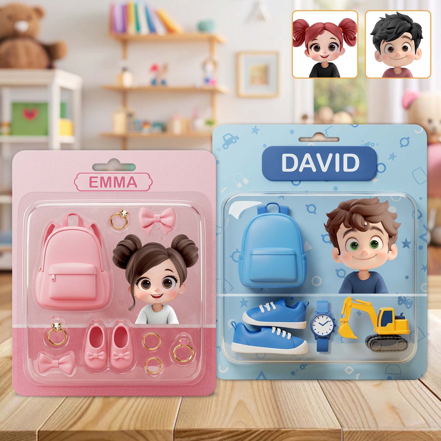 Mein Favorit – personalisierte Acrylplakette in Kinderform