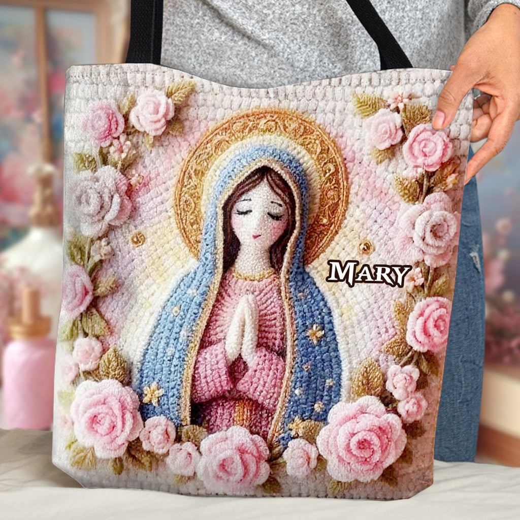 Heilige Mutter - Personalisierte christliche Tragetasche