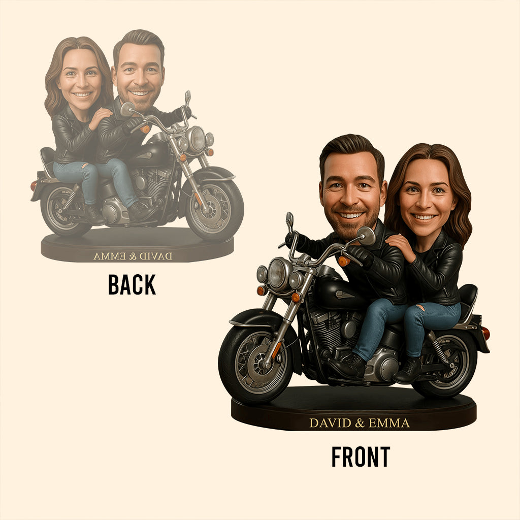 Gott segnete den zerbrochenen Weg – personalisierte Acrylplakette in individueller Form für Paare