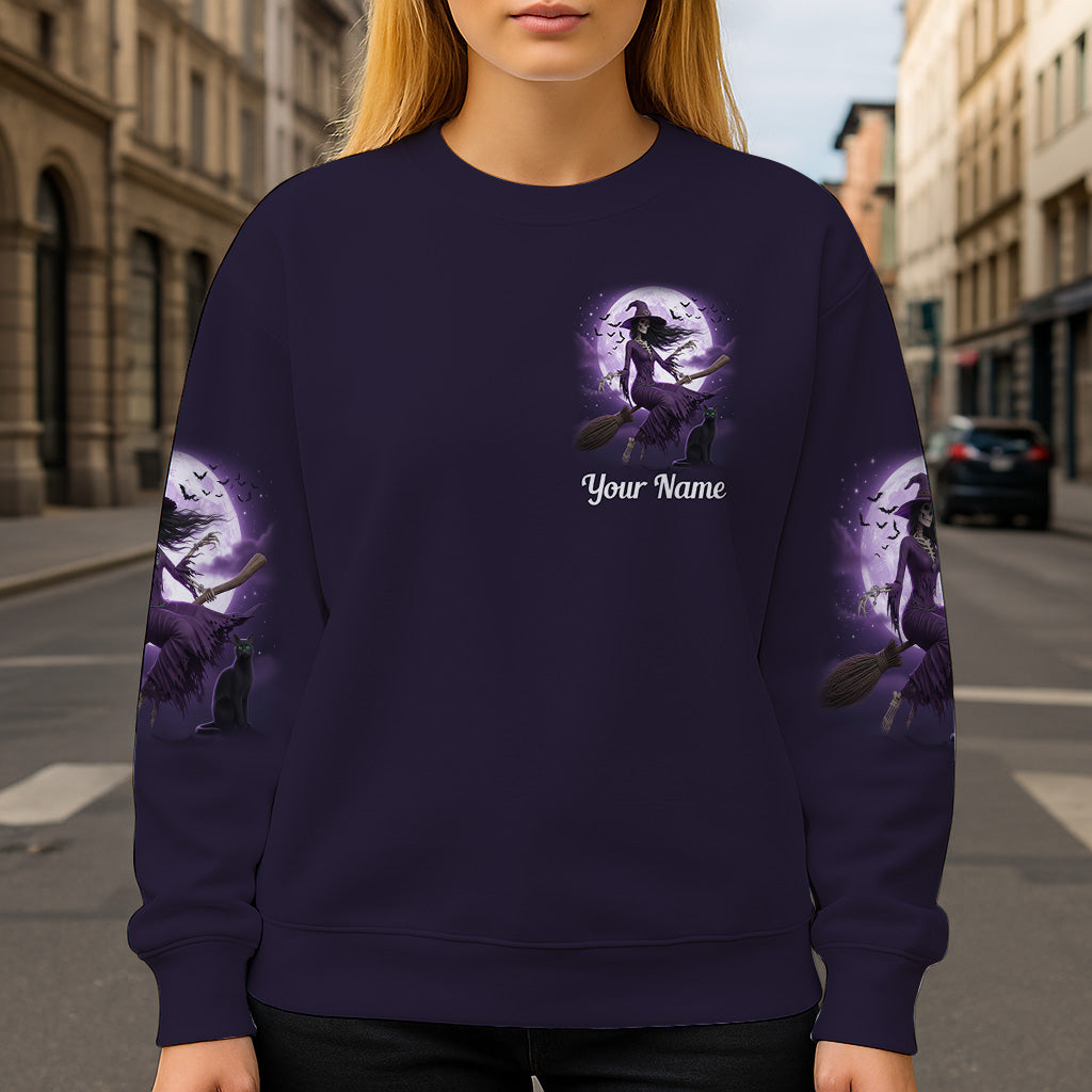 Ein bisschen böse – personalisiertes Hexen-Shirt