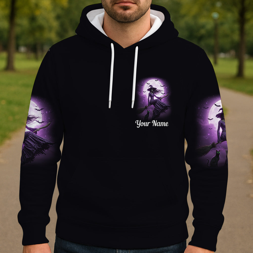 Ein bisschen böse – personalisiertes Hexen-Shirt