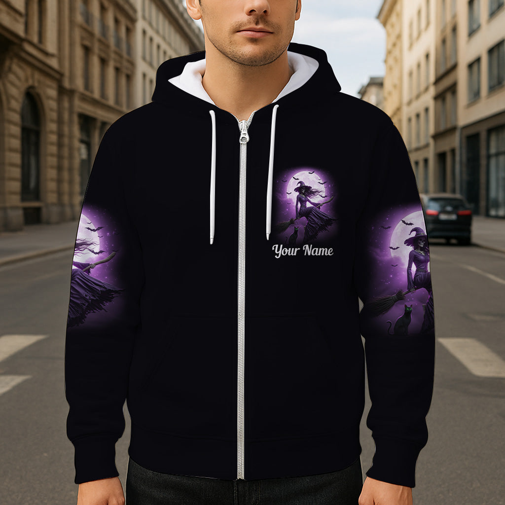 Ein bisschen böse – personalisiertes Hexen-Shirt