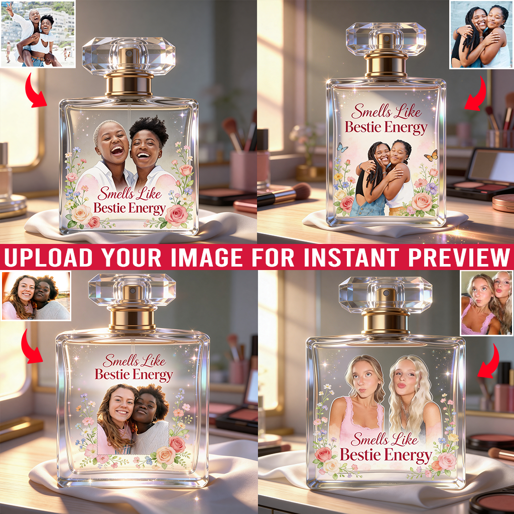Bestie Gift - Personalized Bestie Refillable Perfume Bottle
