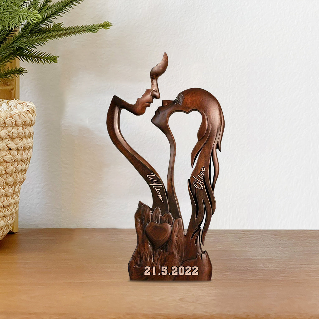 You And Me We Got This - Personalized Couple Custom Shaped Acrylic Plaque