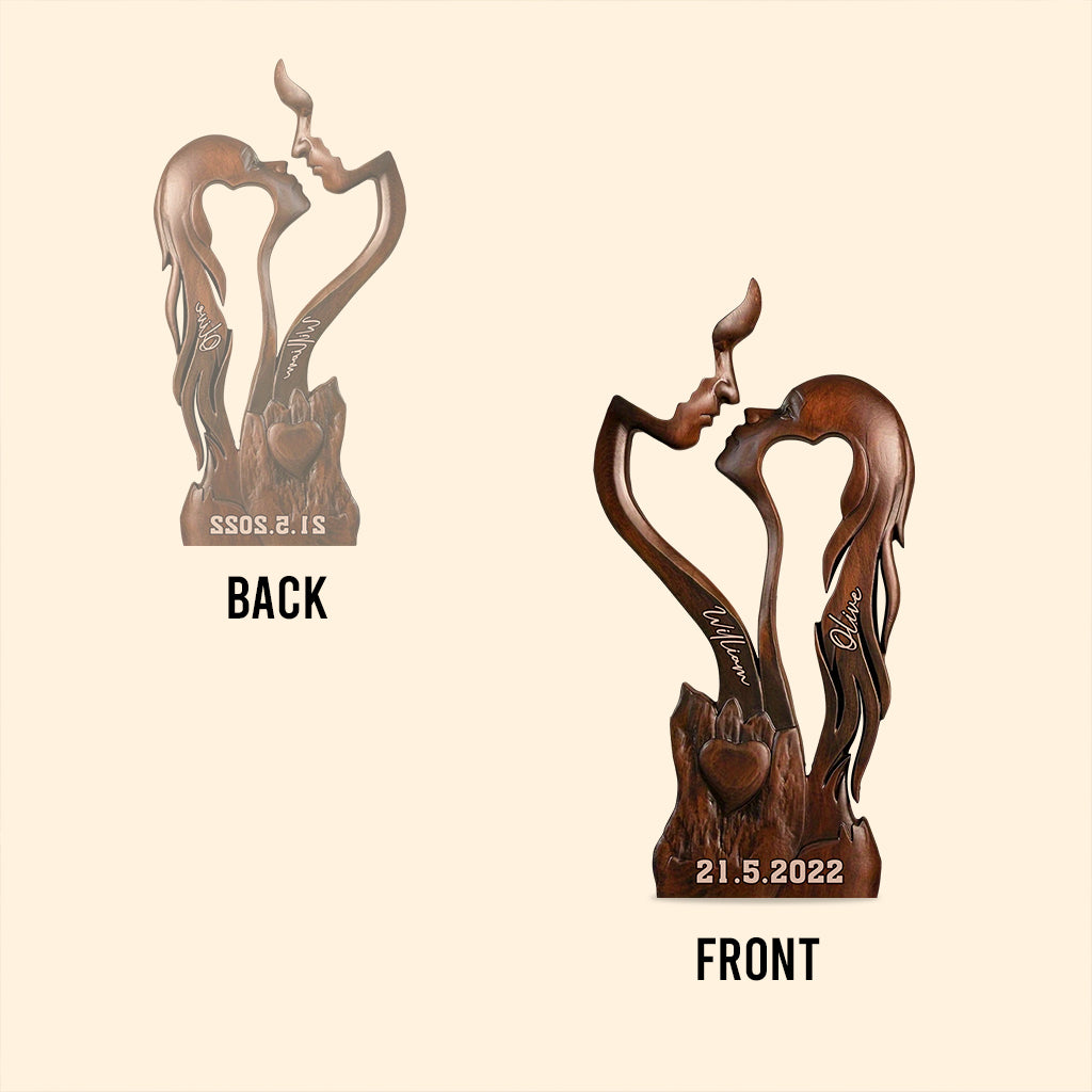 You And Me We Got This - Personalized Couple Custom Shaped Acrylic Plaque