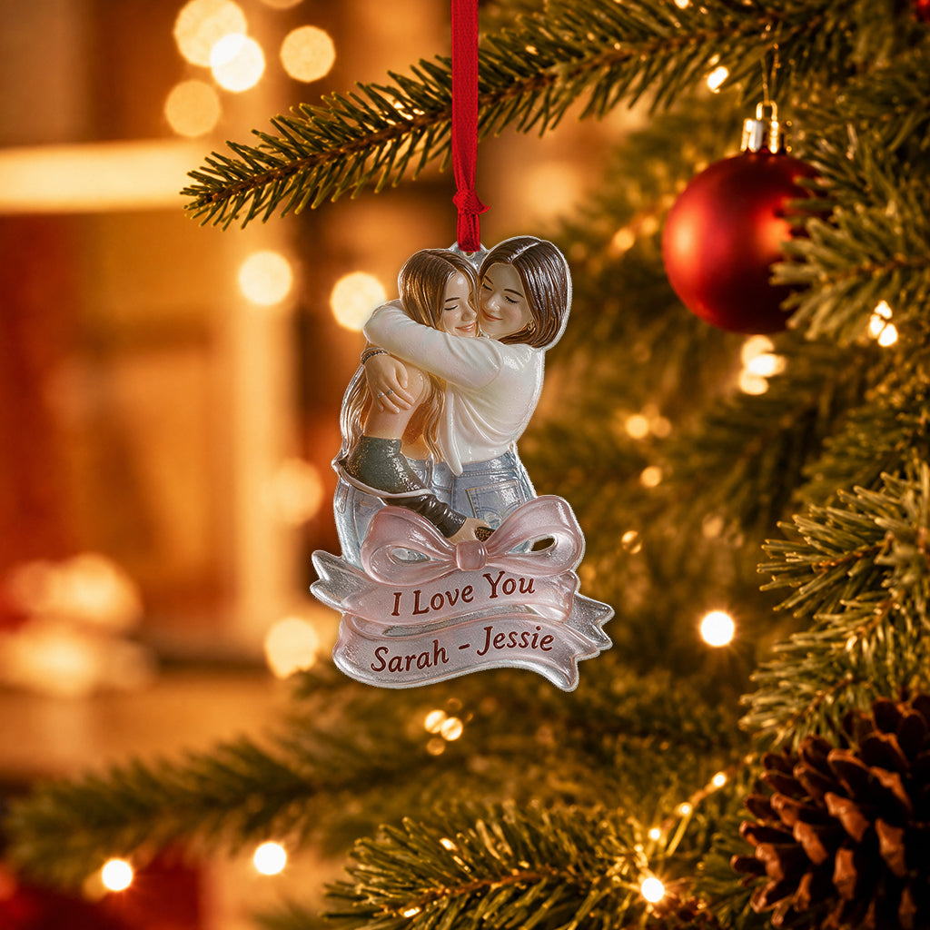 Jedes Foto - Personalisierte Bestie Glasornament in benutzerdefinierter Form
