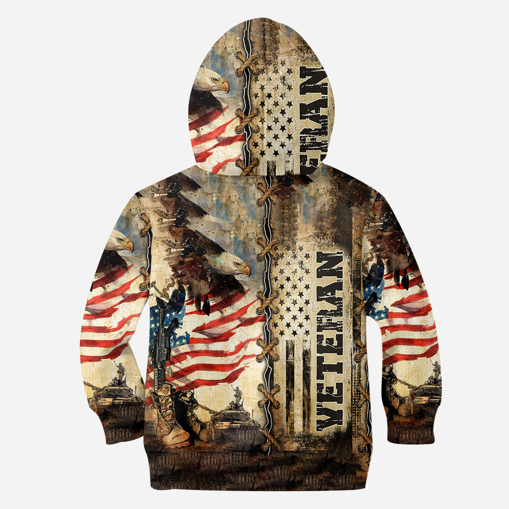 I Am A Veteran - Personalized Veteran All Over Shirt