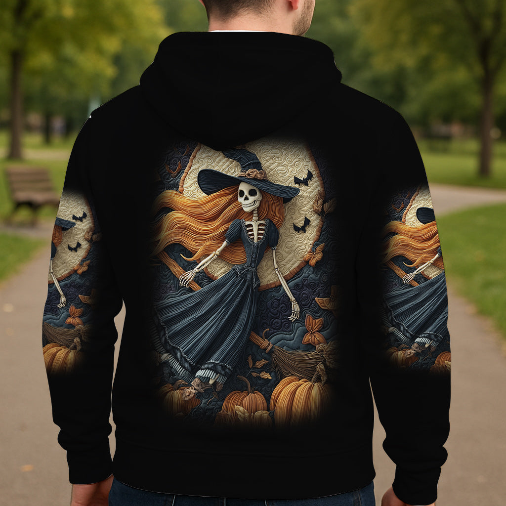 Totenkopfhexe – Personalisiertes Hexen-Shirt