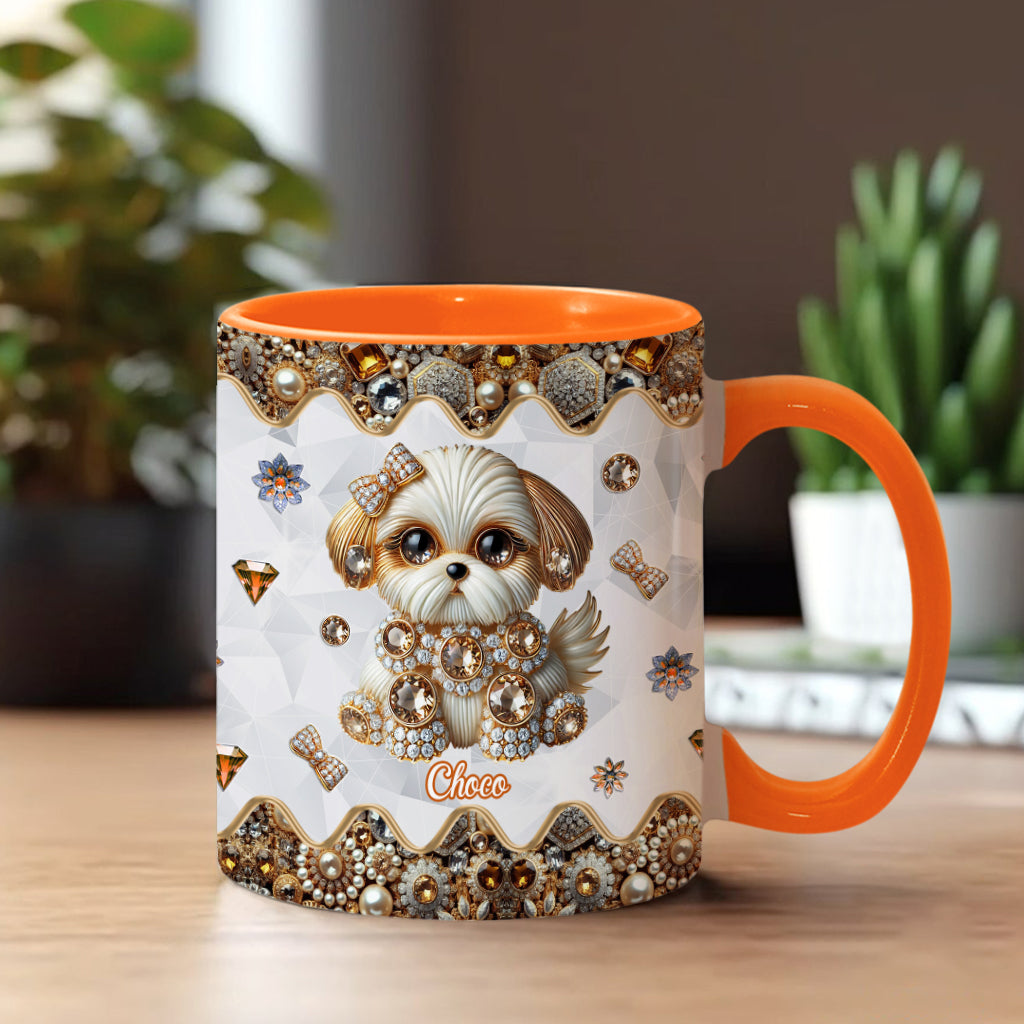 Liebe Shih Tzu - Personalisierte Tasse mit Hundemotiv