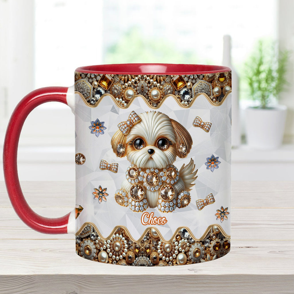 Liebe Shih Tzu - Personalisierte Tasse mit Hundemotiv