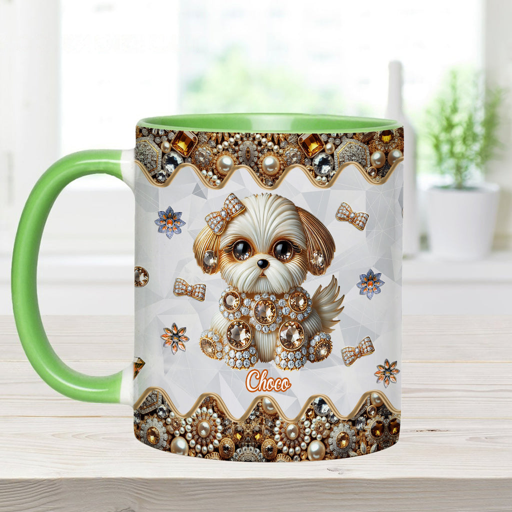Liebe Shih Tzu - Personalisierte Tasse mit Hundemotiv