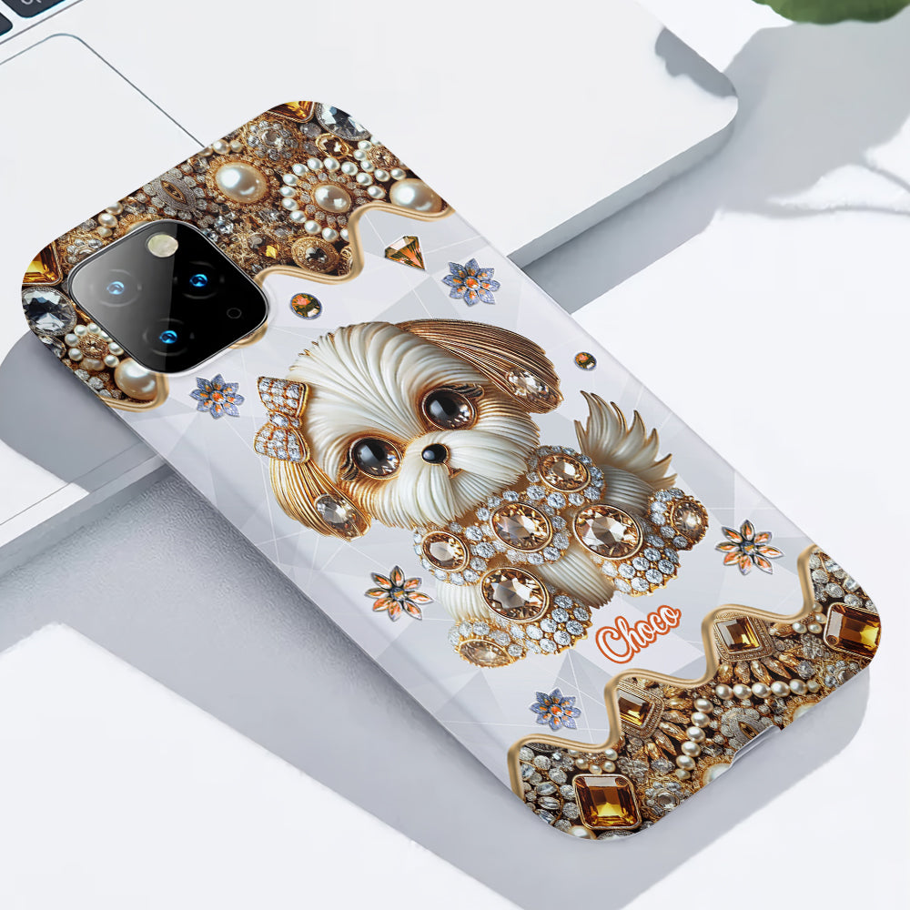 Liebe Shih Tzu - Personalisierte Handyhülle mit Hundemotiv