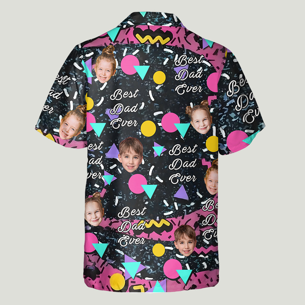 Bester Papa aller Zeiten - Personalisiertes Hawaiihemd für Väter