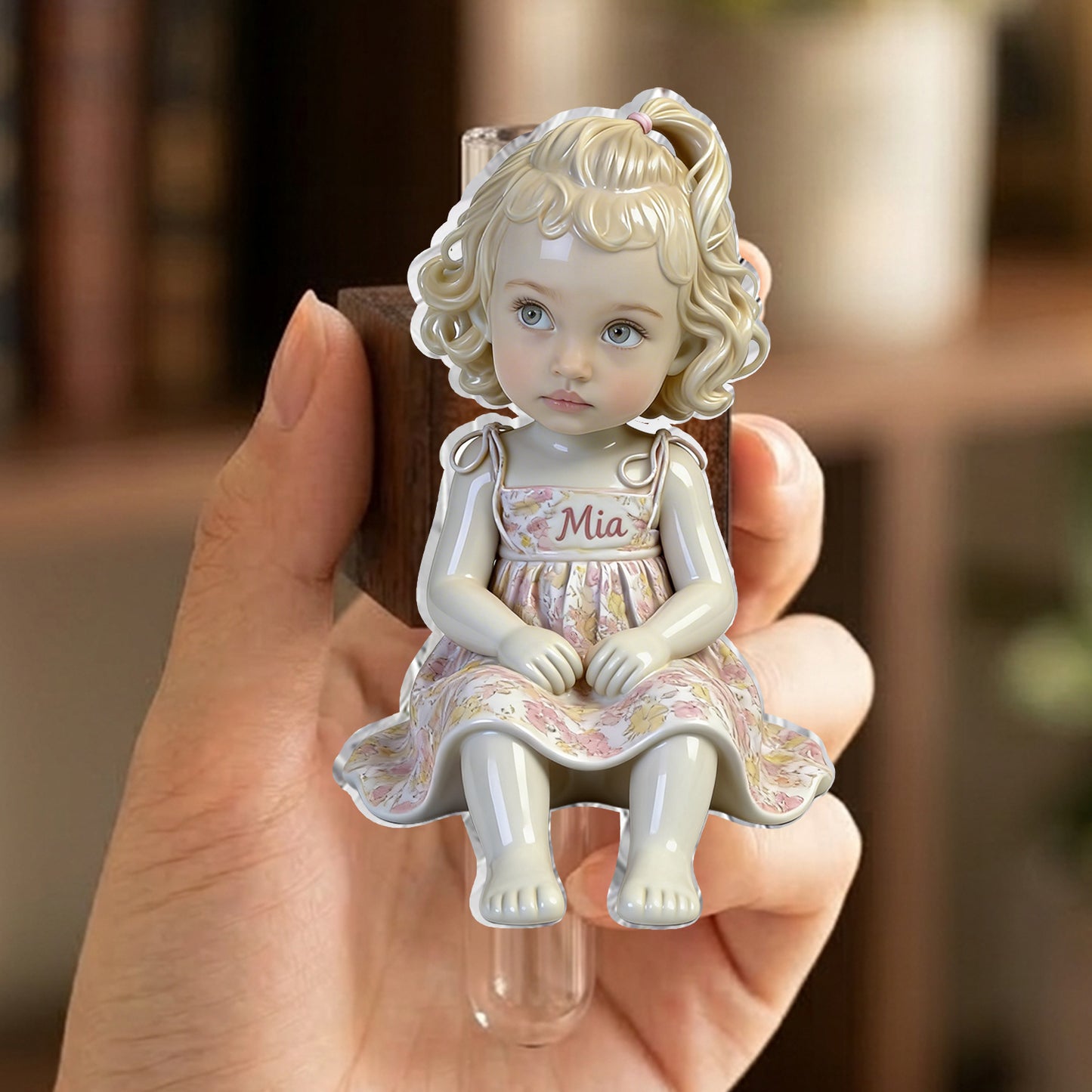 Any Kid Photo - Personalized Kid Magnetic Flower Vase