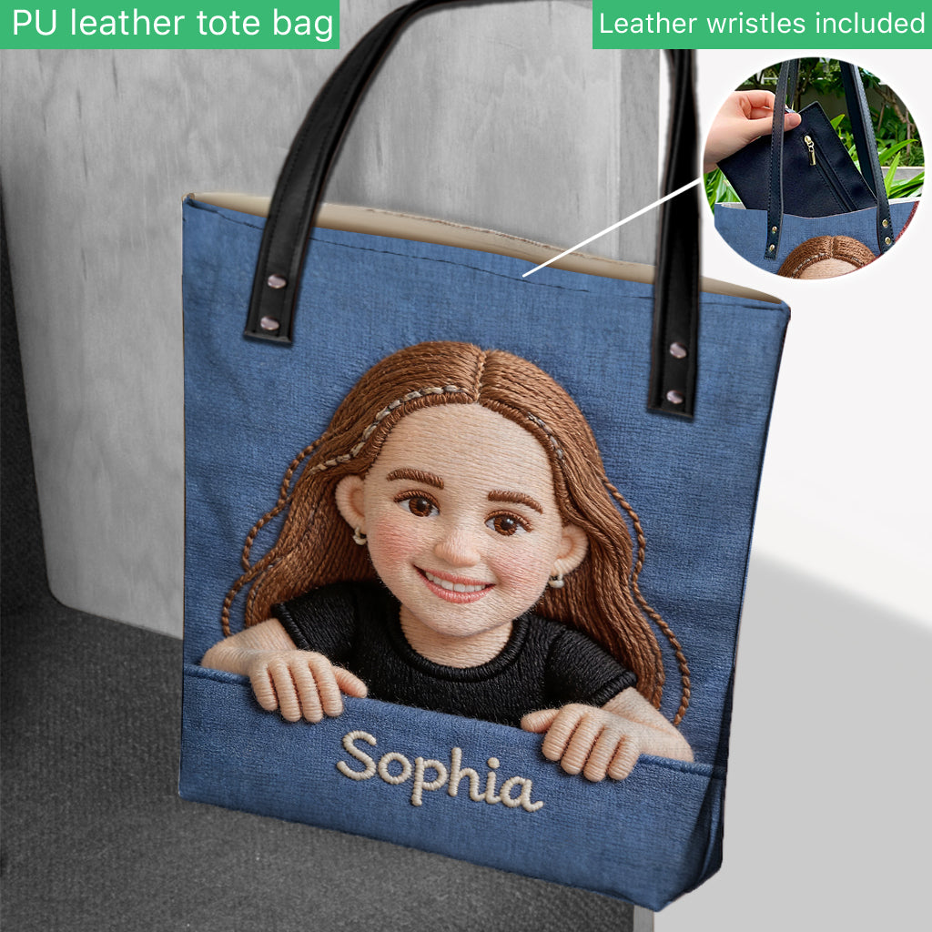 Beliebiges Foto - Personalisierte Kindertragetasche
