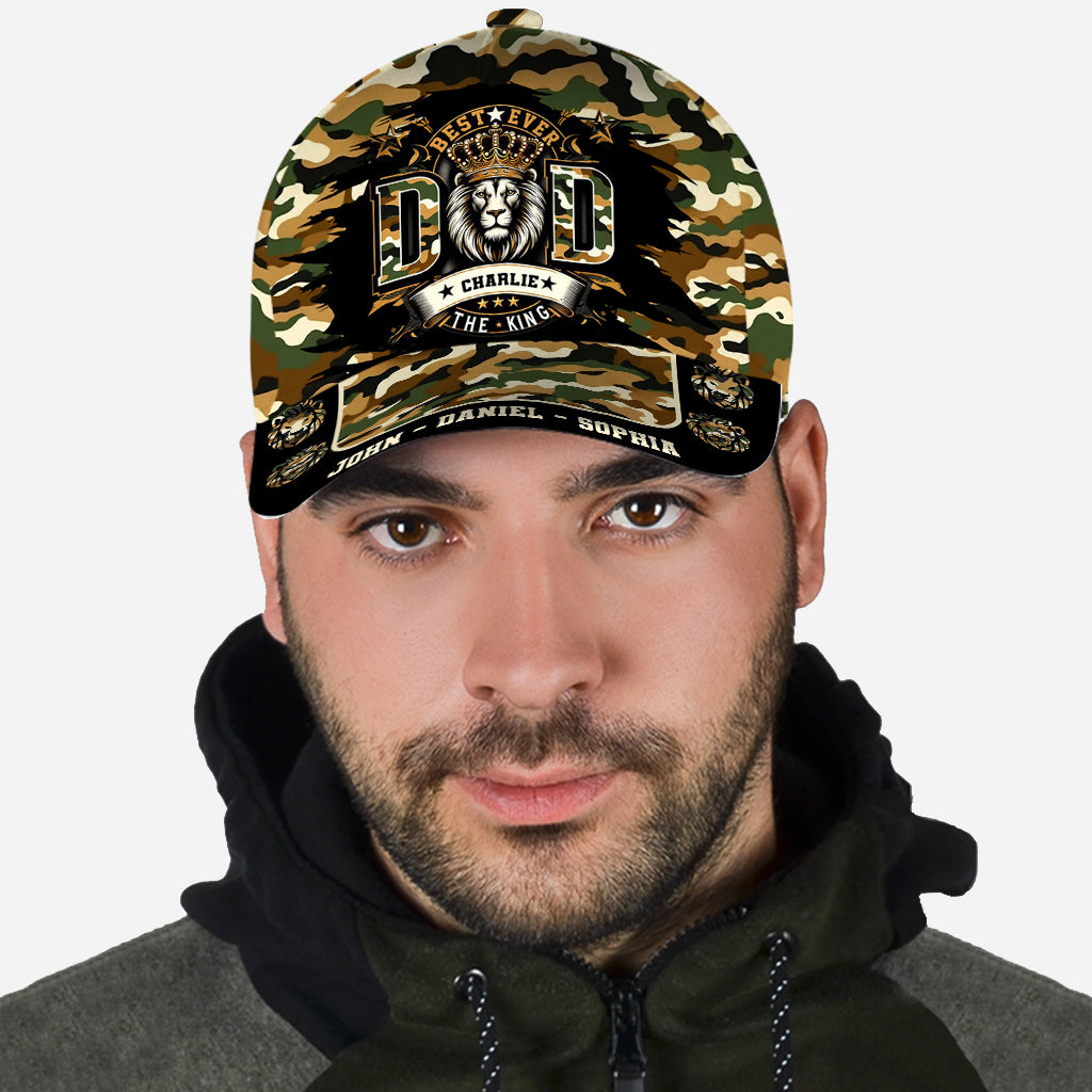 Bester Papa aller Zeiten – Personalisierte klassische Vaterkappe