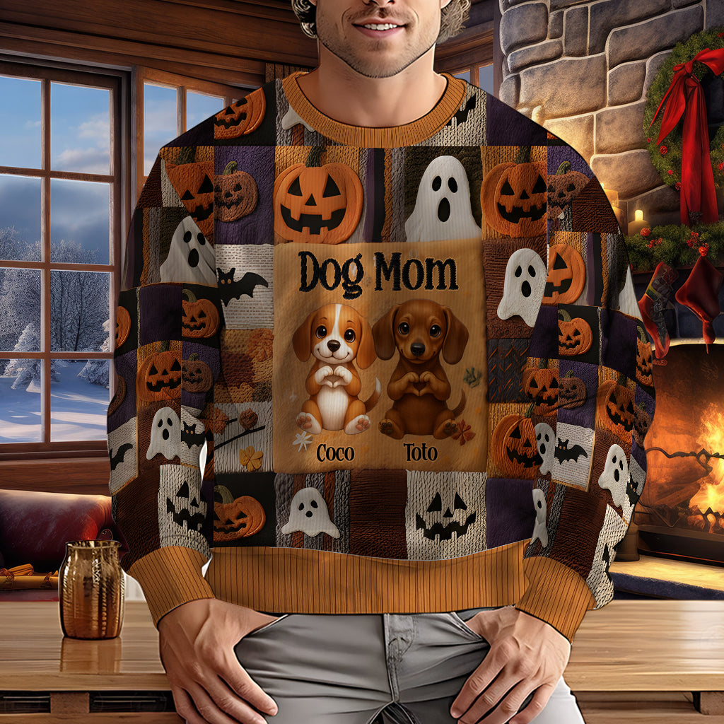 Liebe Hund, Liebe Katze, Herbstsaison - Personalisierter Hundepullover