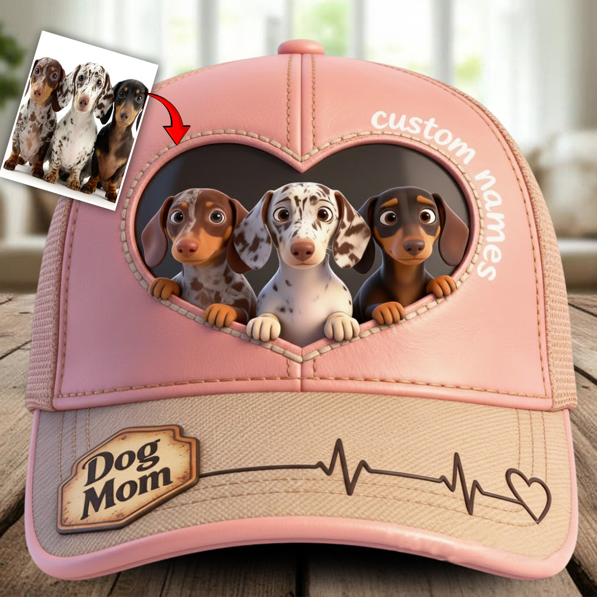 Custom From Any Photo - Personalized Dog Classic Cap