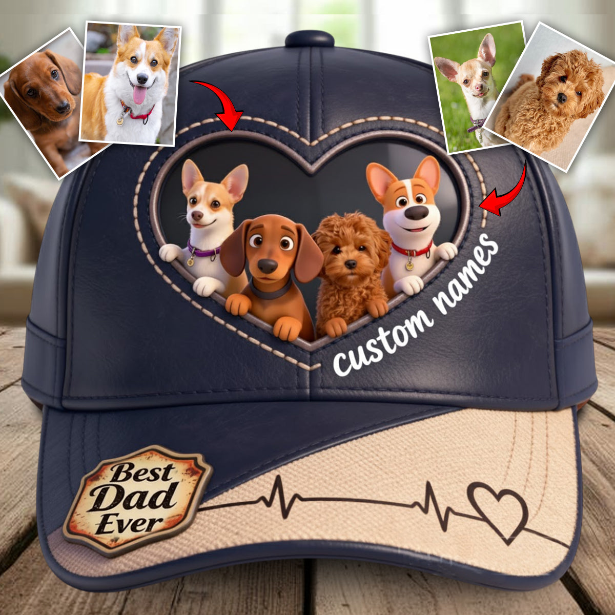 Custom From Any Photo - Personalized Dog Classic Cap