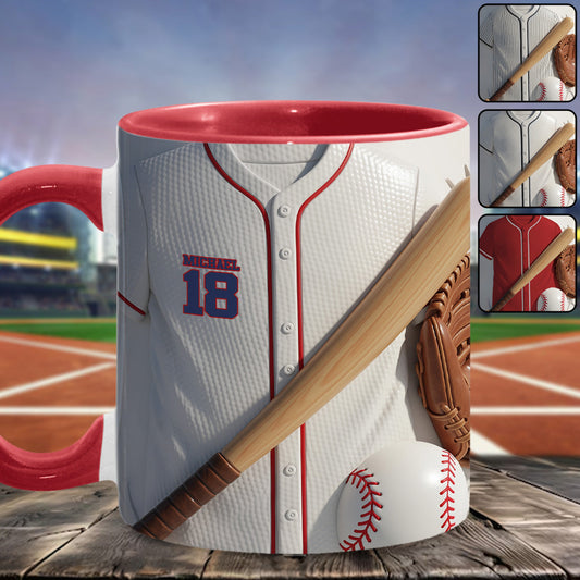Baseball ist mehr als nur ein Spiel – Personalisierte Baseball-Tasse