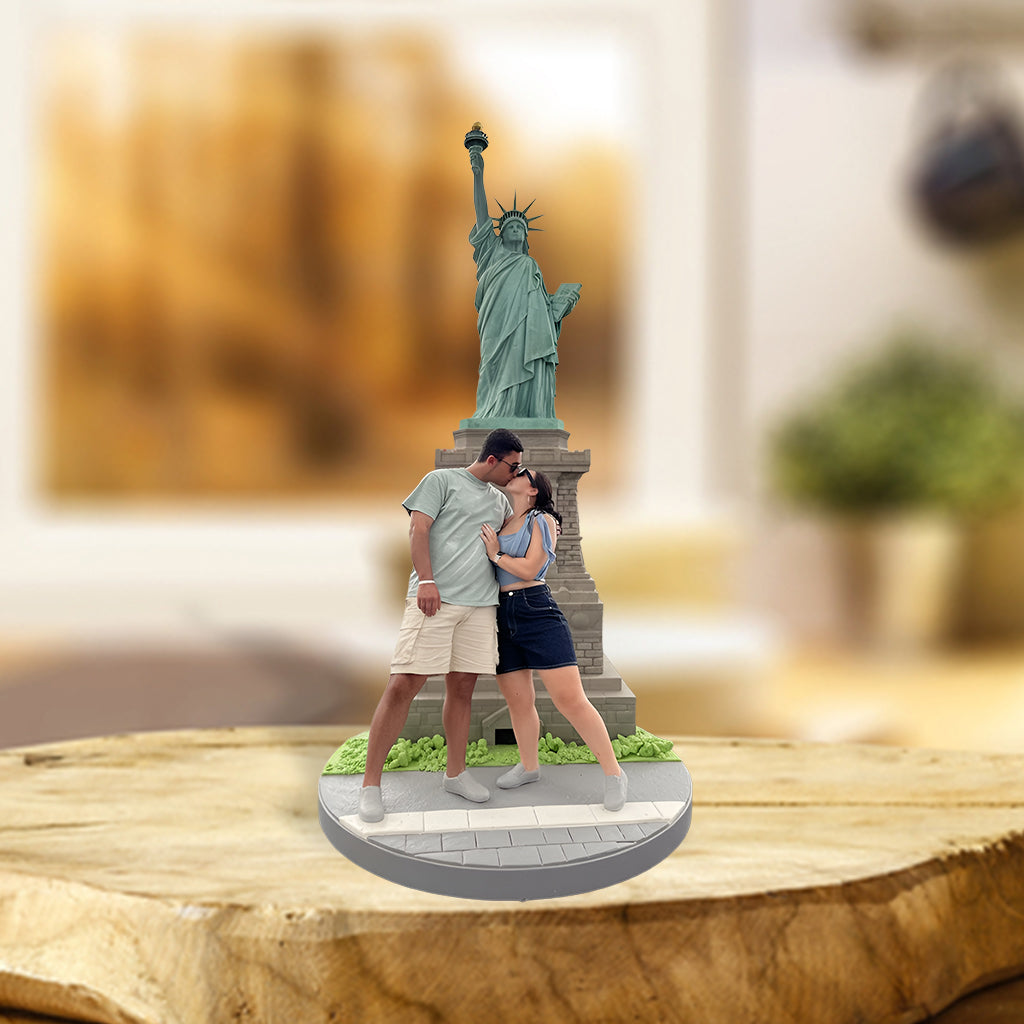 Jedes Foto – das perfekte Geschenk für Paare – personalisierte Acrylplakette in individueller Form