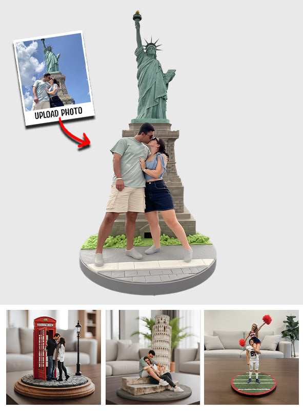 Jedes Foto – das perfekte Geschenk für Paare – personalisierte Acrylplakette in individueller Form