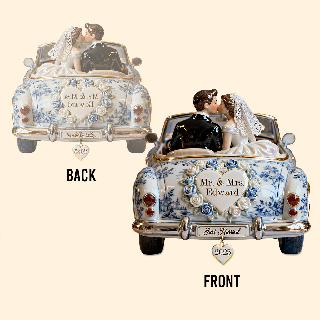 Unser Jahrestag – Personalisierte Acrylplakette in Pärchenform