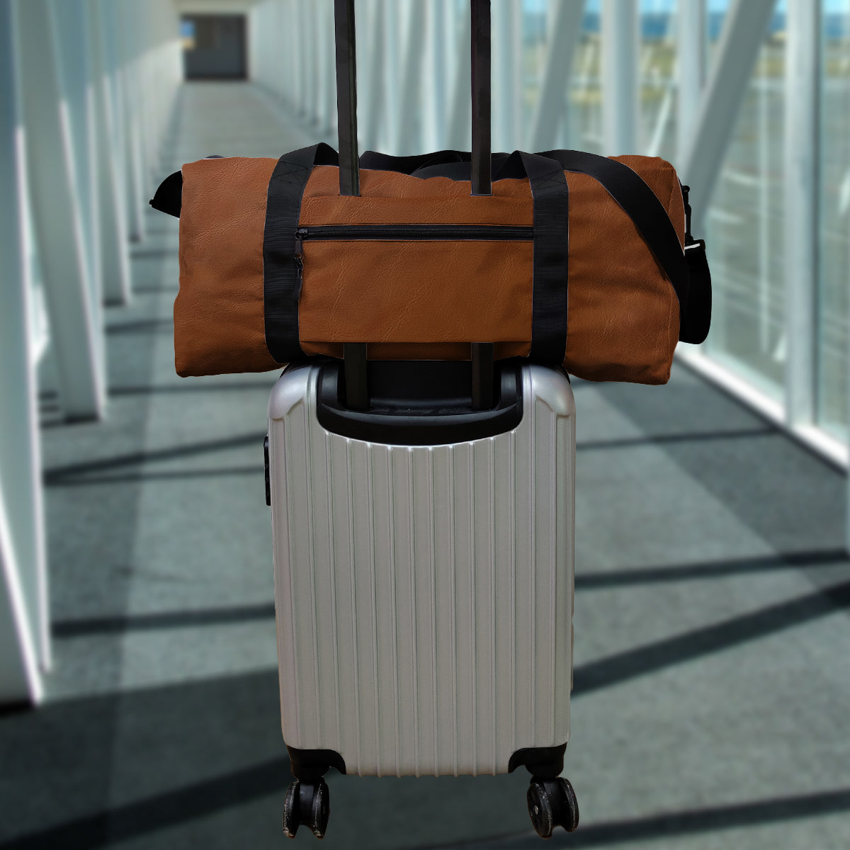 Abenteuer erwartet - Personalisierte Duffle Bag für Paare